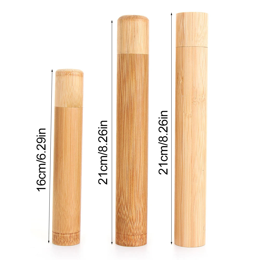 Bamboo Toothbrush Holder