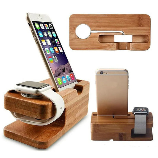 Bamboo Charging Dock station