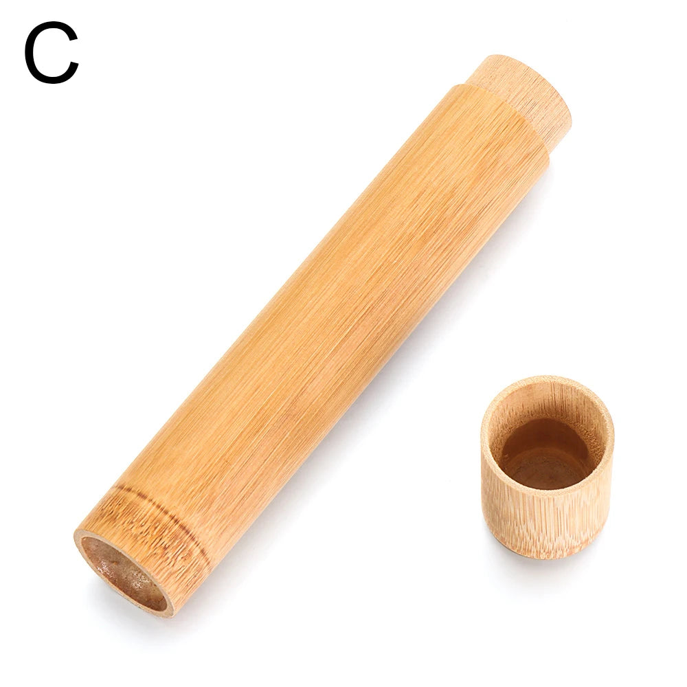 Bamboo Toothbrush Holder