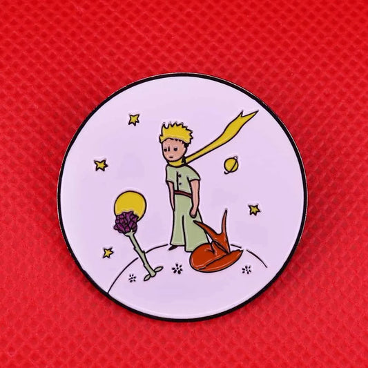 The Little Prince planet pin
