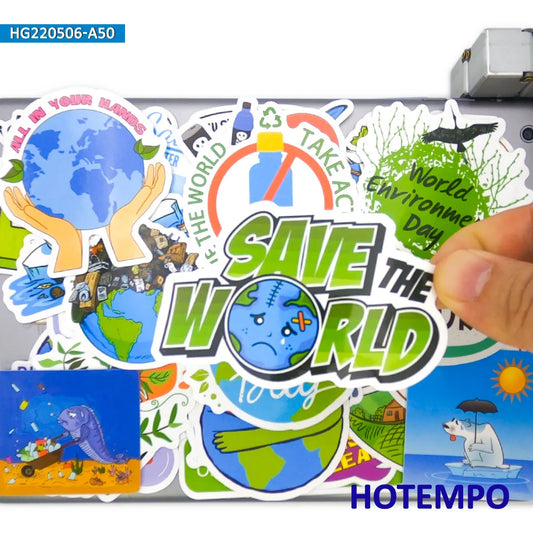 Save Earth Stickers 20/30/50PCS