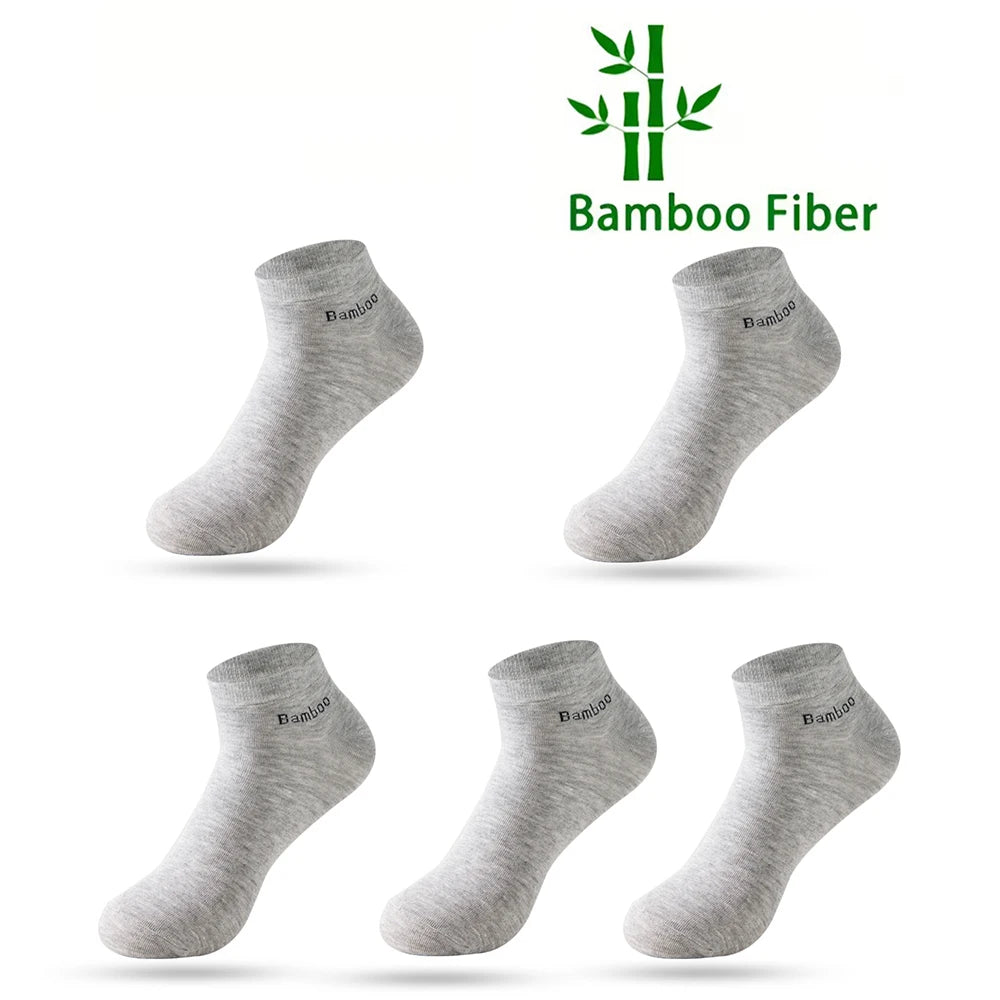 Bamboo Fiber Women Socks 5 Pairs one size 35-40