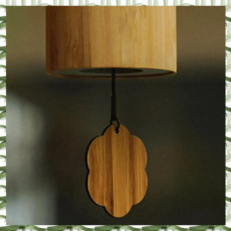 Bamboo Windchime Winter Style Outdoor