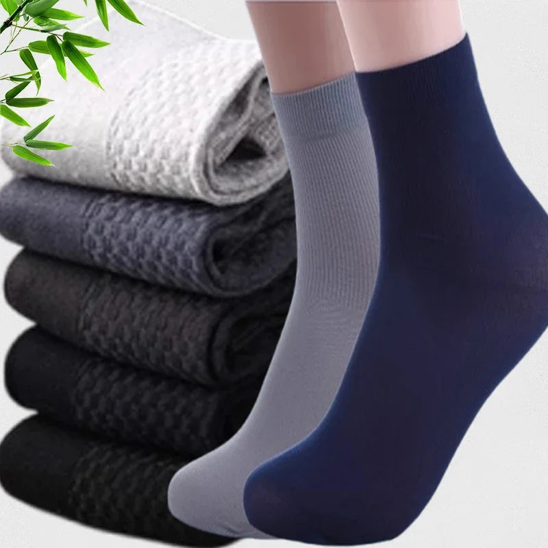 Bamboo Men Fiber Socks 10pcs