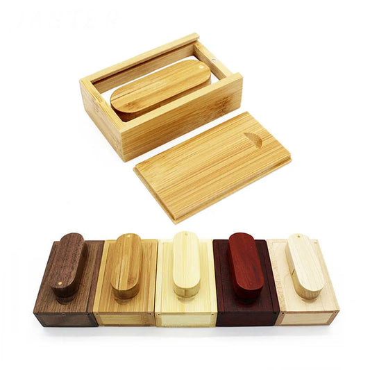 Wooden USB Flash Drive and box 4/8/16/32/64/128 GB