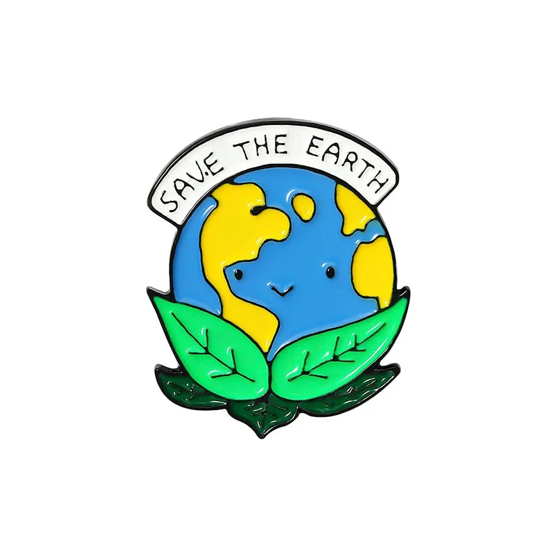 Save the Earth Pins
