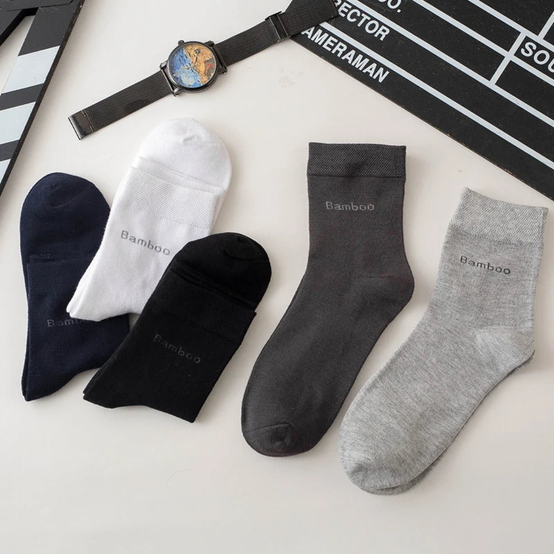 Bamboo Fiber Socks Men 10 pairs