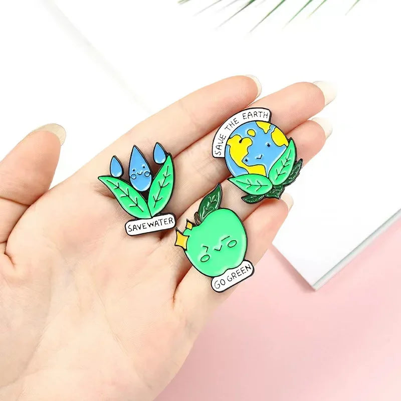 Save the Earth Pins