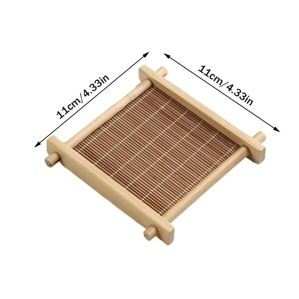 Bamboo Coasters Tea Trays