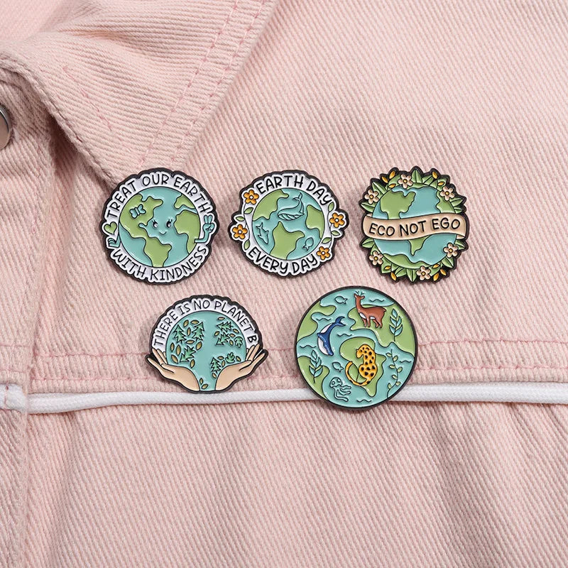 Save The Earth Pins