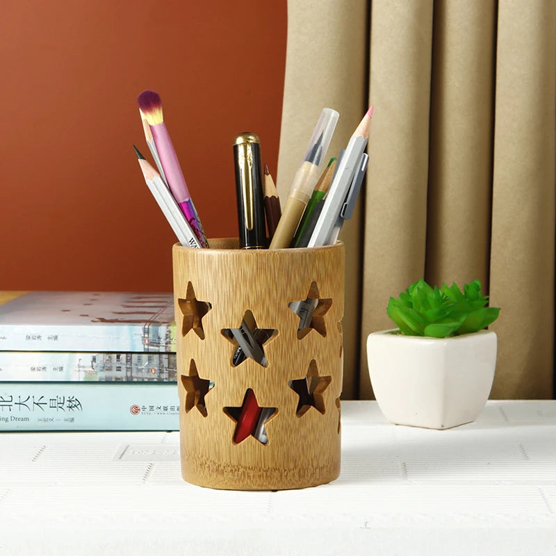 Bamboo Toothbrush Holder