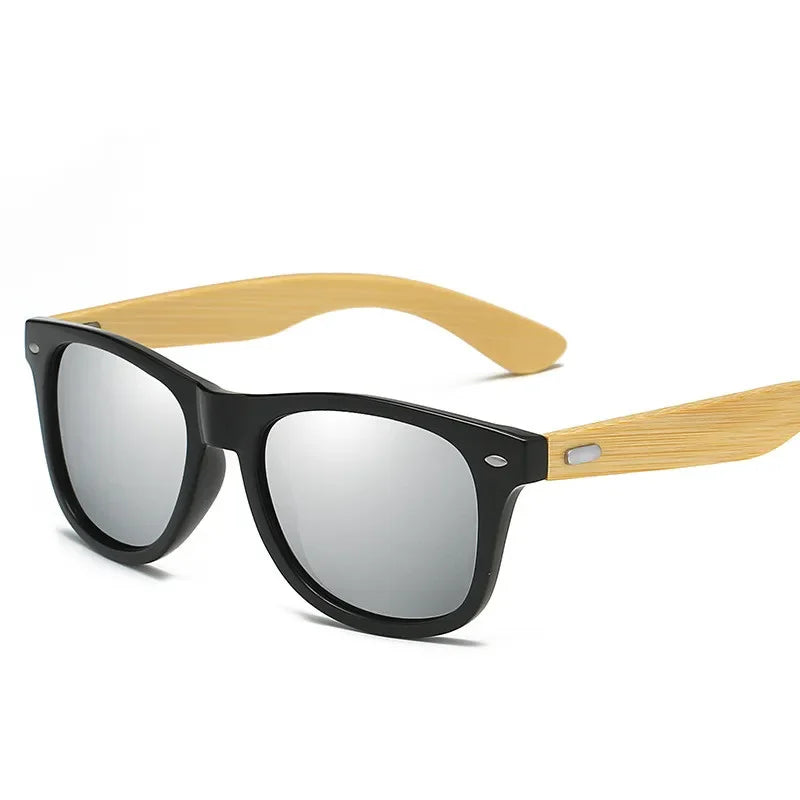 Bamboo Sunglasses Men Women Classic UV400 Non-Polarized