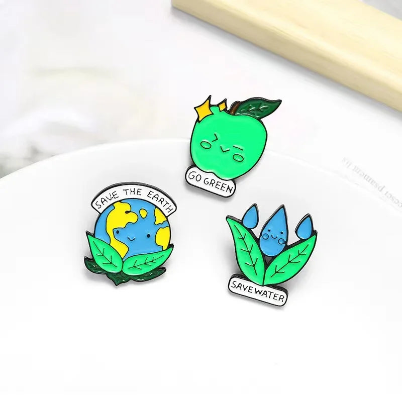 Save the Earth Pins