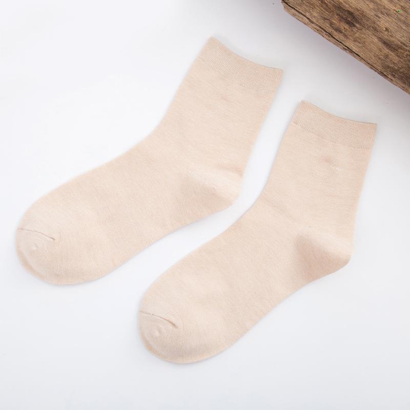 Bamboo Fiber Socks Women's 5 Pairs Colorful