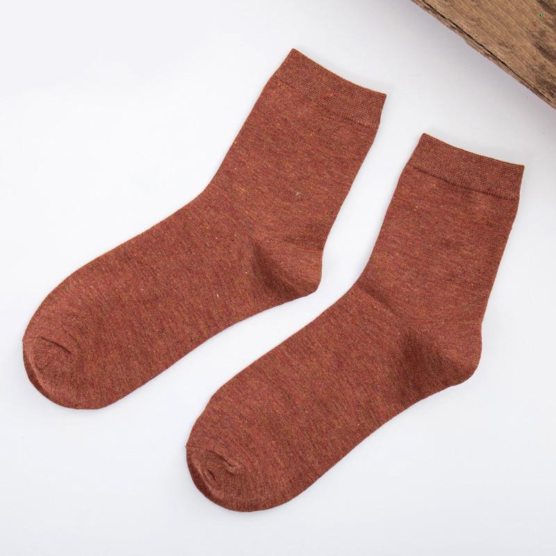 Bamboo Fiber Socks Women's 5 Pairs Colorful
