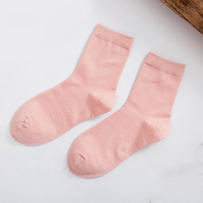 Bamboo Fiber Socks Women's 5 Pairs Colorful