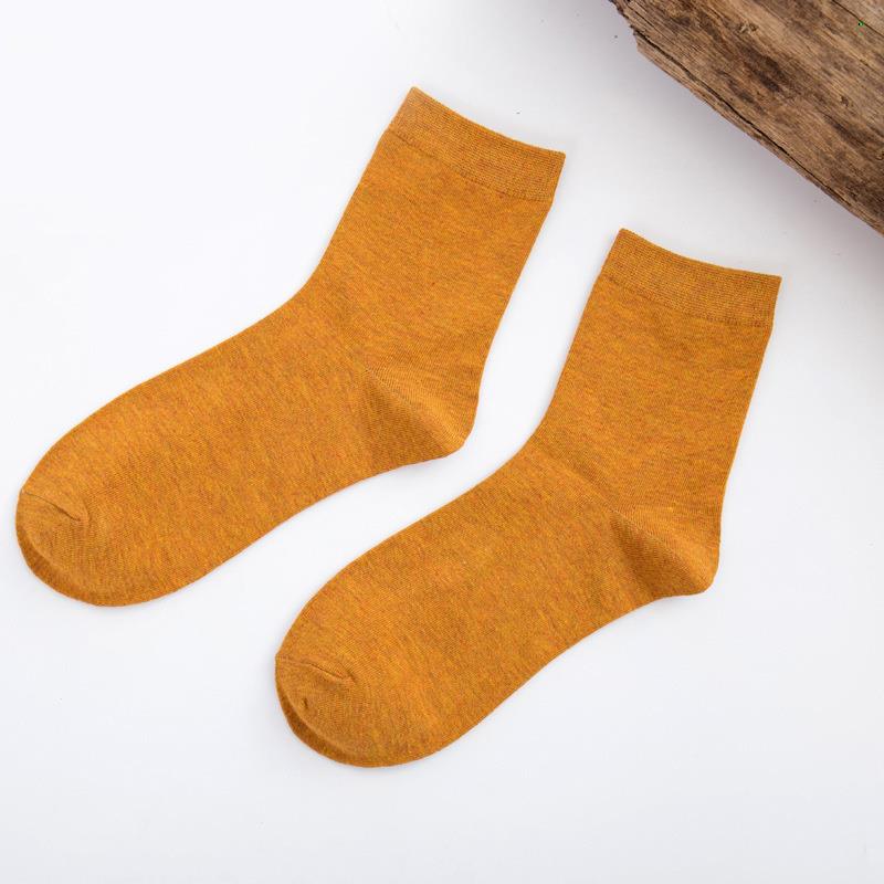 Bamboo Fiber Socks Women's 5 Pairs Colorful