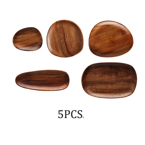 Wood Dinner Plate