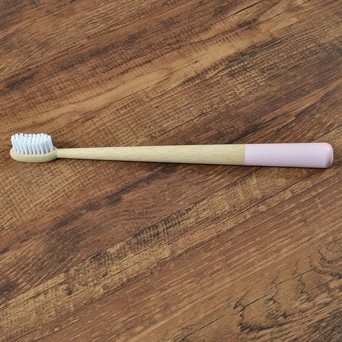 5-Pack eco friendly bamboo toothbrushes