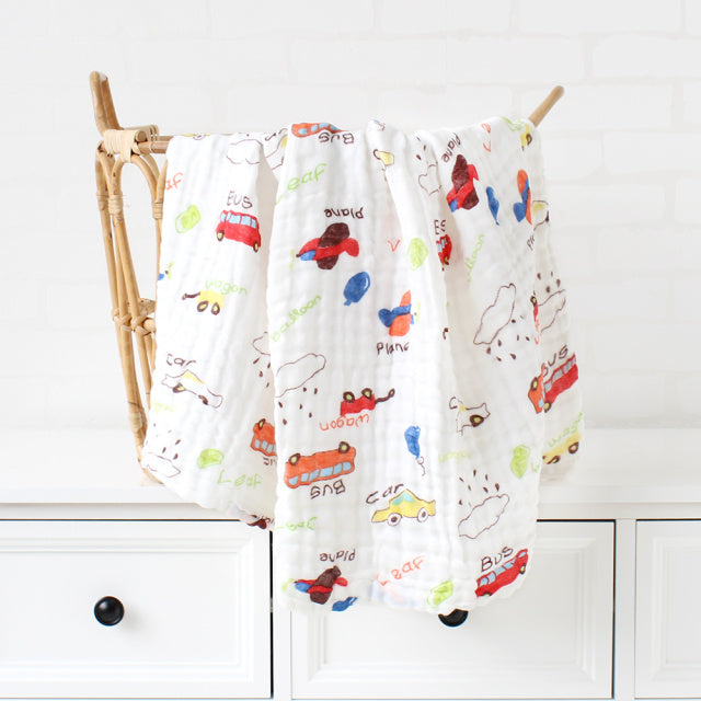 Bamboo Cotton Infant Kids Blanket