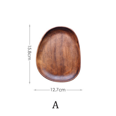 Wood Dinner Plate