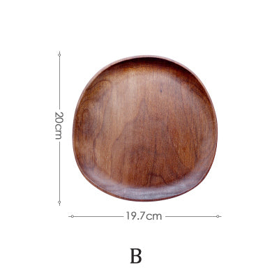 Wood Dinner Plate