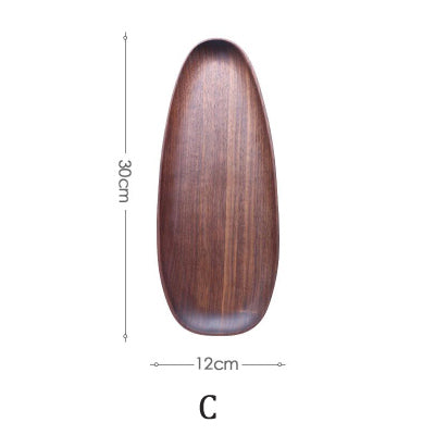 Wood Dinner Plate