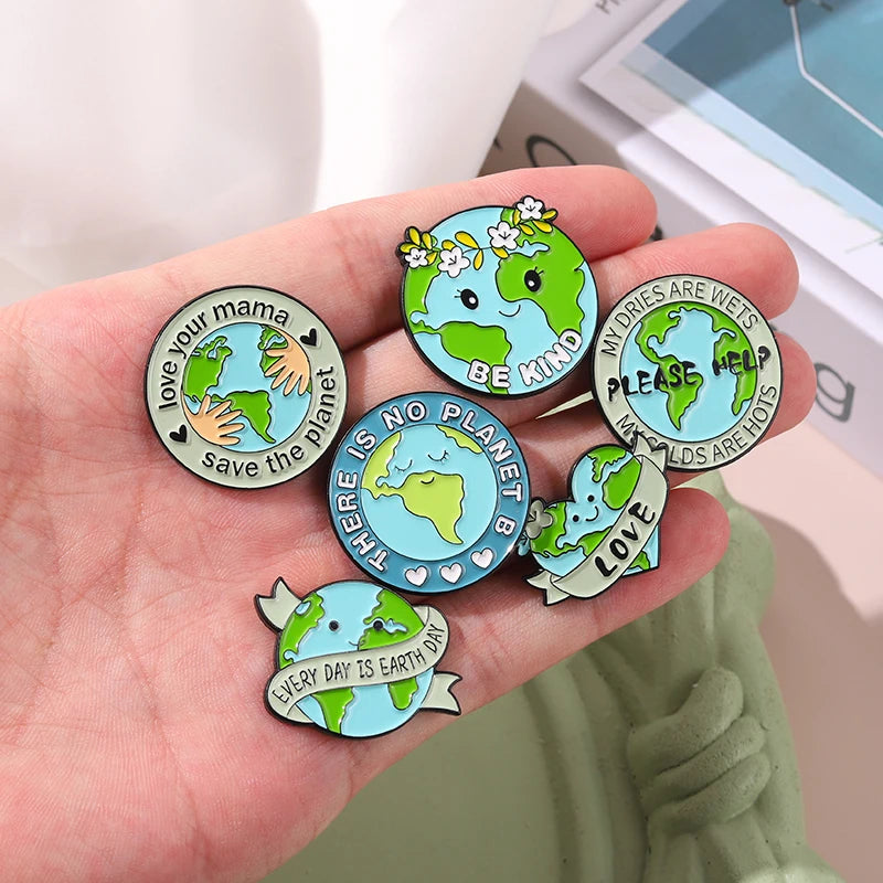 Save The Planet Pins