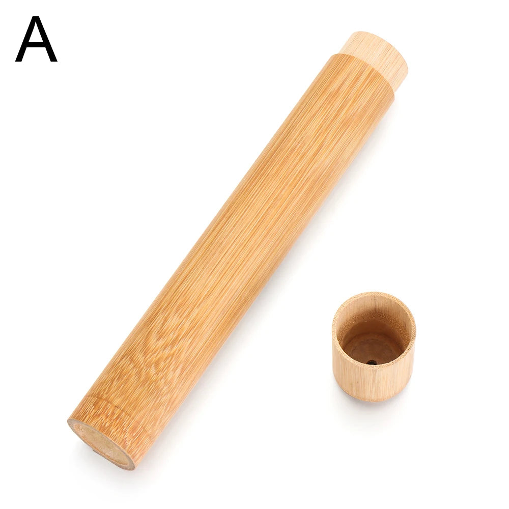 Bamboo Toothbrush Holder