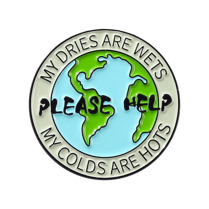 Save The Planet Pins