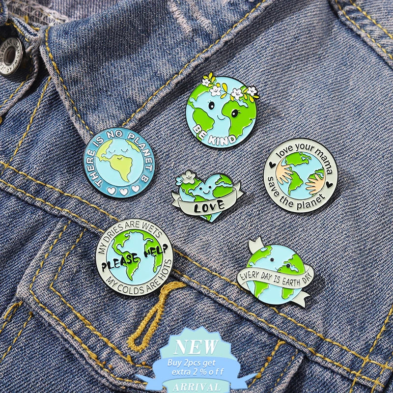 Save The Planet Pins