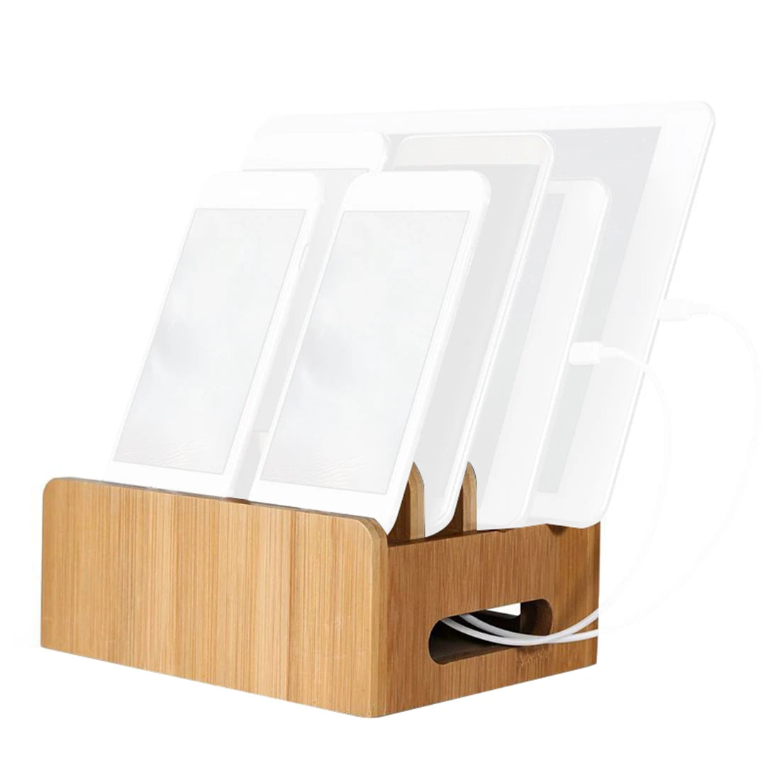 Bamboo Charging Dock Station for Mobile Phone