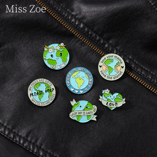 Save The Planet Pins