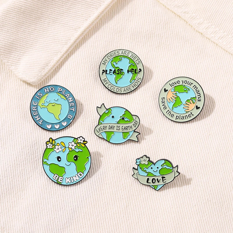 Save The Planet Pins