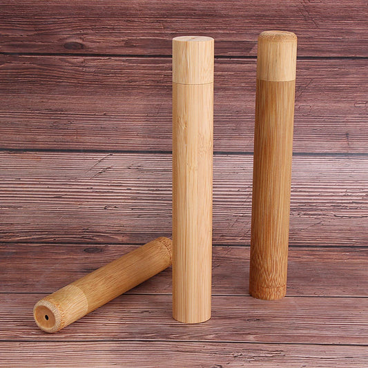 Bamboo Toothbrush Holder