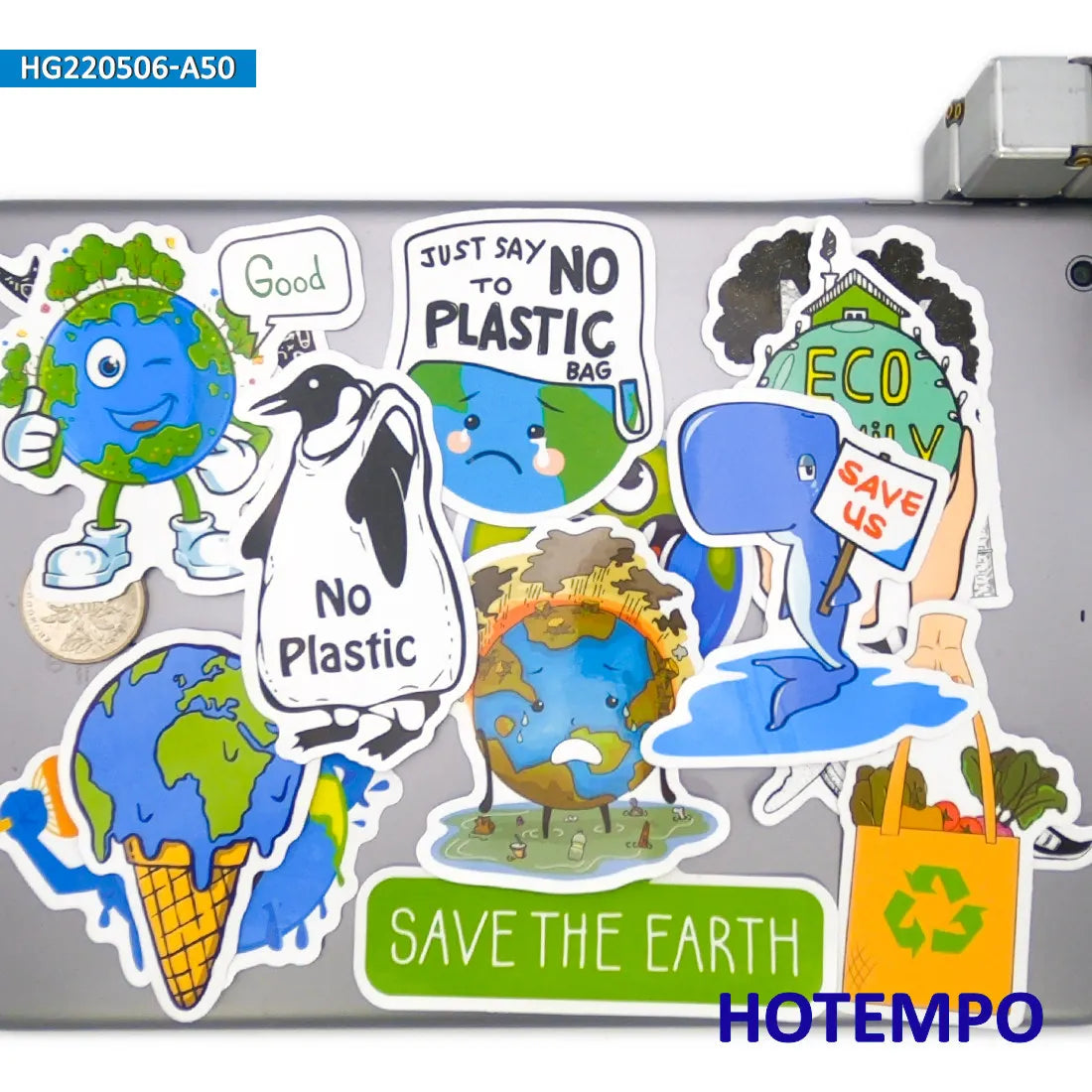 Save Earth Stickers 20/30/50PCS