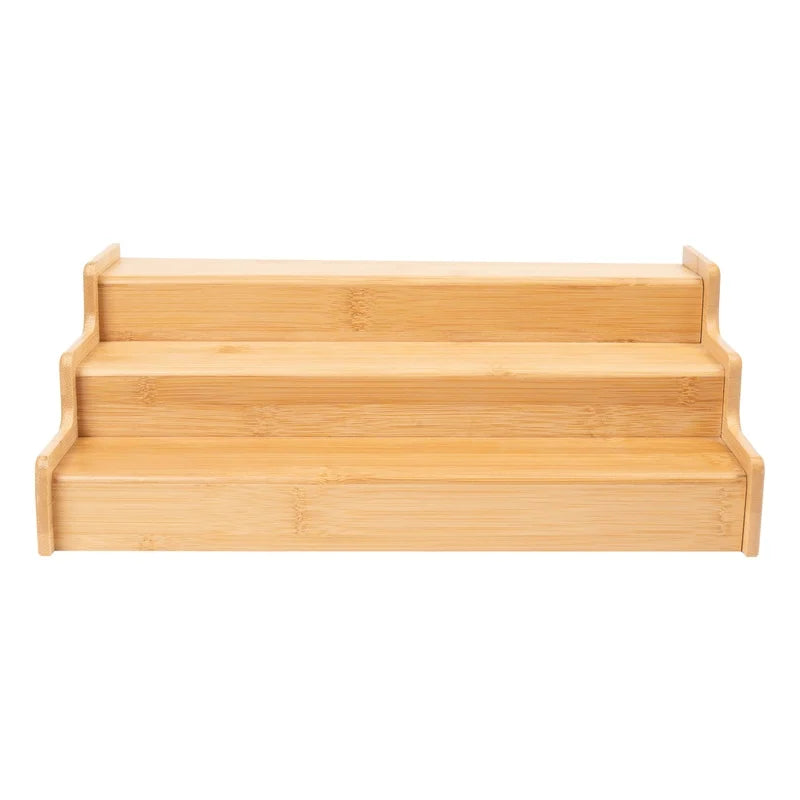 Bamboo Spice Rack Organizer