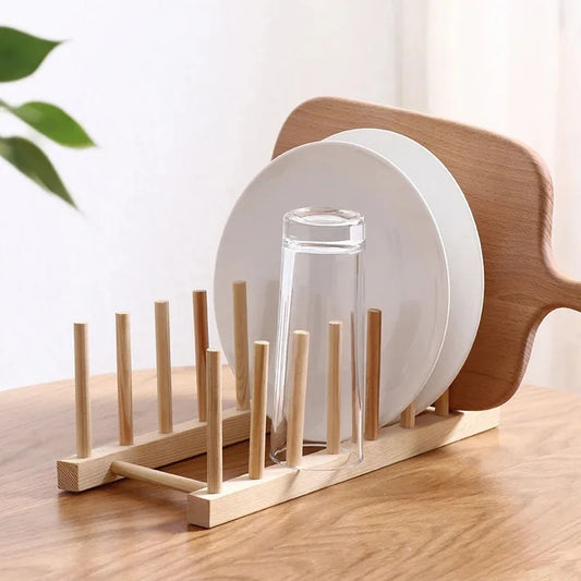 Wooden Stand Rack Kitchen