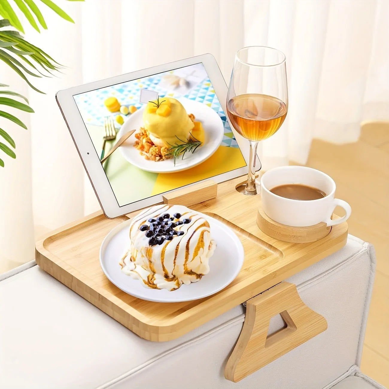 Bamboo Sofa Tray