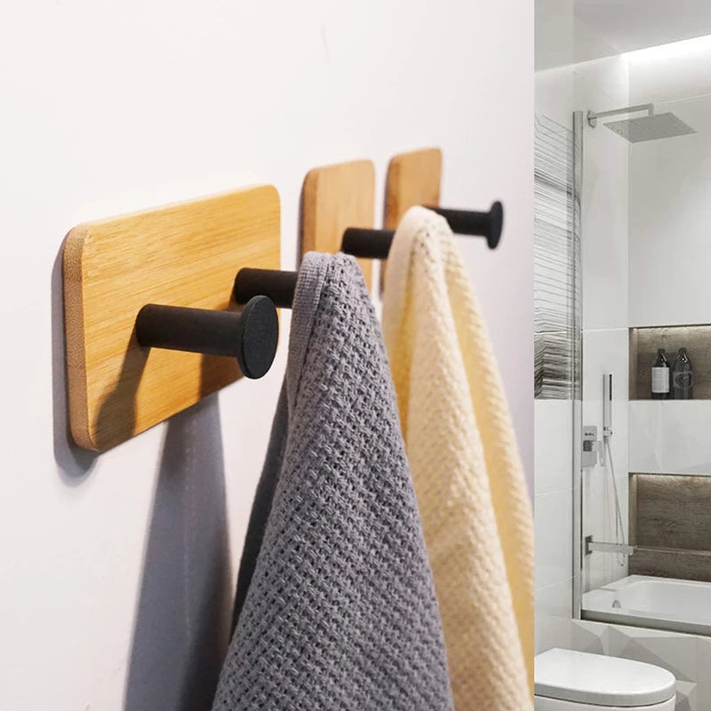 Bamboo towel Hook 1 Pcs