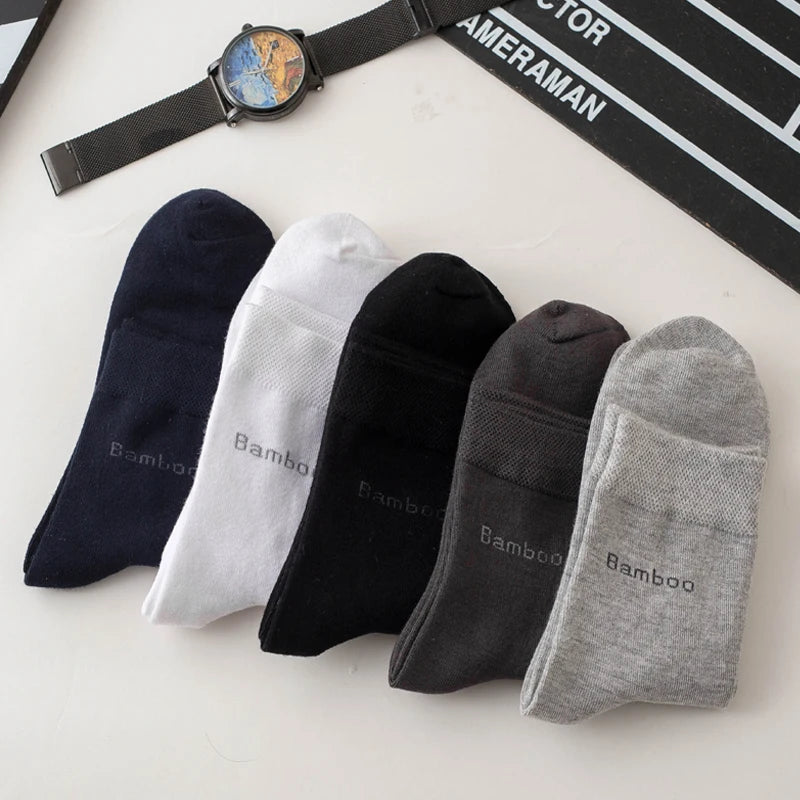 Bamboo Fiber Socks Men 10 pairs