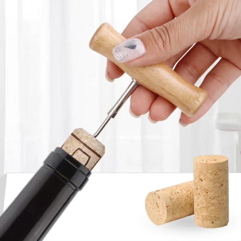 Bamboo Wine Opener  1 pcs