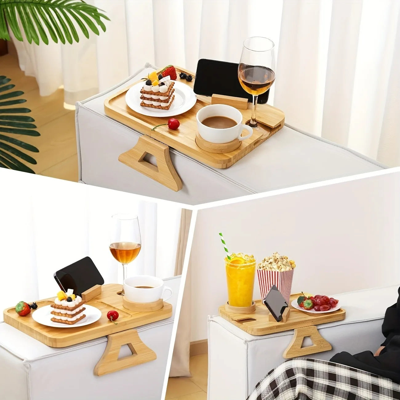 Bamboo Sofa Tray