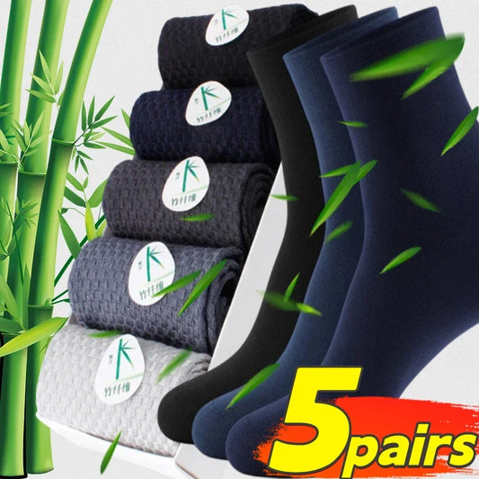 Bamboo Men Fiber Socks 10pcs