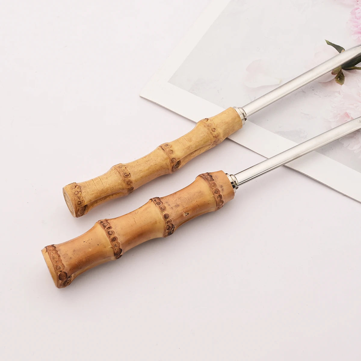 Bamboo Spoon Handle 2pcs/set