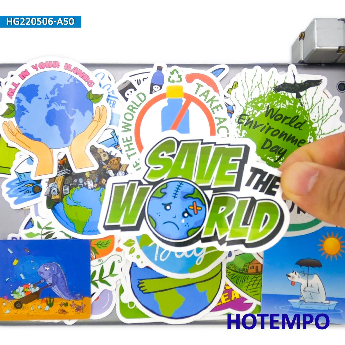 Save Earth Stickers 20/30/50PCS