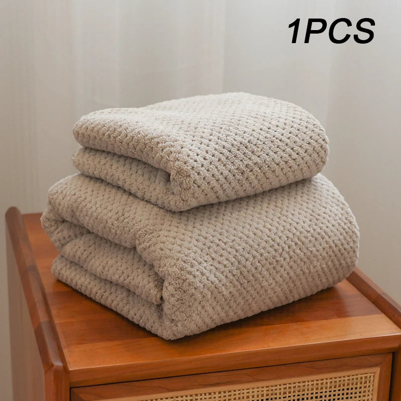 bamboo charcoal fiber bath towel