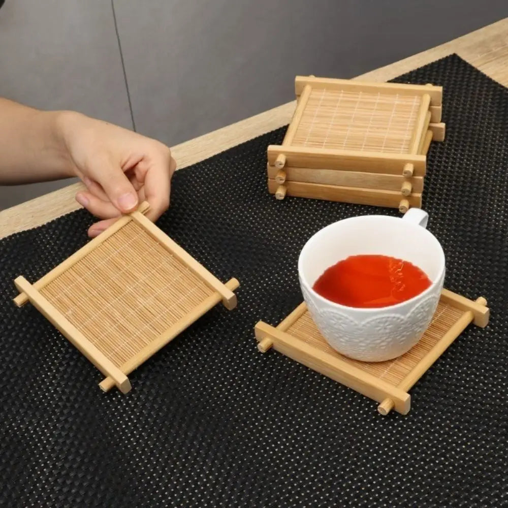 Bamboo Coasters Tea Trays