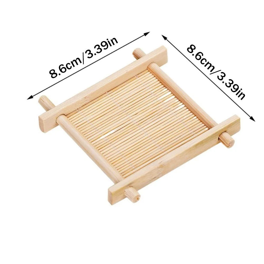 Bamboo Coasters Tea Trays