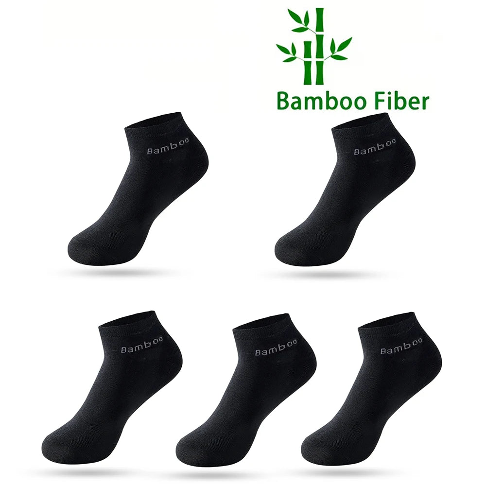 Bamboo Fiber Women Socks 5 Pairs  one size 35-40
